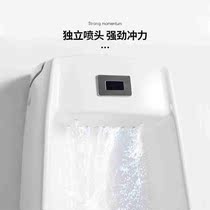 Adult vertical intelligent automatic induction of small poop ceramic urinals for men urinals Home urinating trough urinals