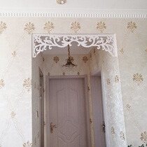 Chinese door lintel Pass Entrance Hanging Drop Flower GPVSC Hollowed-out Carved Flower Board Living-room Door Head Through Florin Board Modern Hallway Dress 