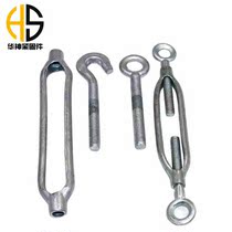 New factory price galvanized flower basket screw open body flower Lambolt steel wire rope pull tightener specs complete