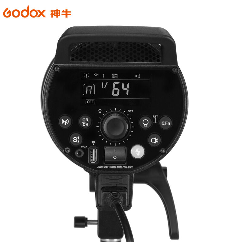 神牛（Godox）DP400III三代影室灯摄影闪光灯400w拍照拍摄室内影-图3