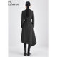 IDPAN hem asymmetric commuting coat jacket