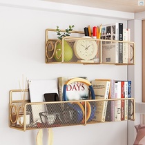 Wall Bookshelves Wall Hanging university Dormitory Wall Shelve headboard Bedside Zero Food Hanging Wall Containing deity Free Punch