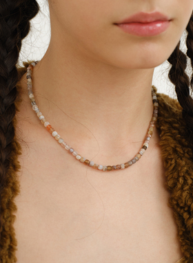 LAZYCIRCLES波斯玛瑙大象项链