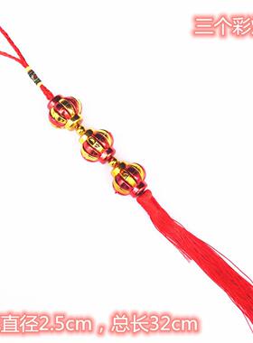 镀金元宝塔出入平安中国结挂件