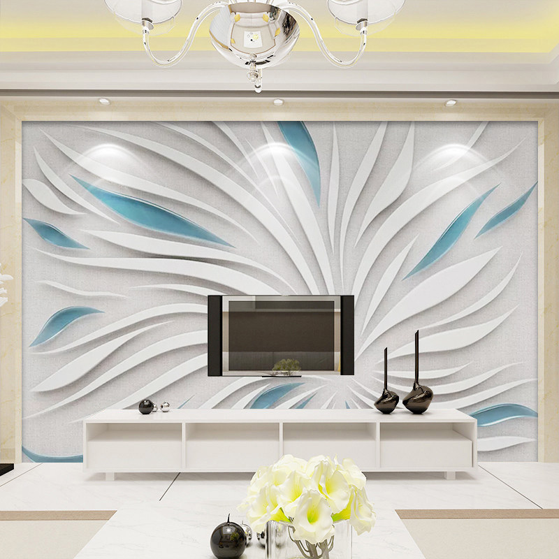 8D欧式电视背景墙布壁纸5d立体壁画个性创意家用墙纸客厅高端壁布,淘宝优惠券,粉丝福利购,淘宝优惠卷