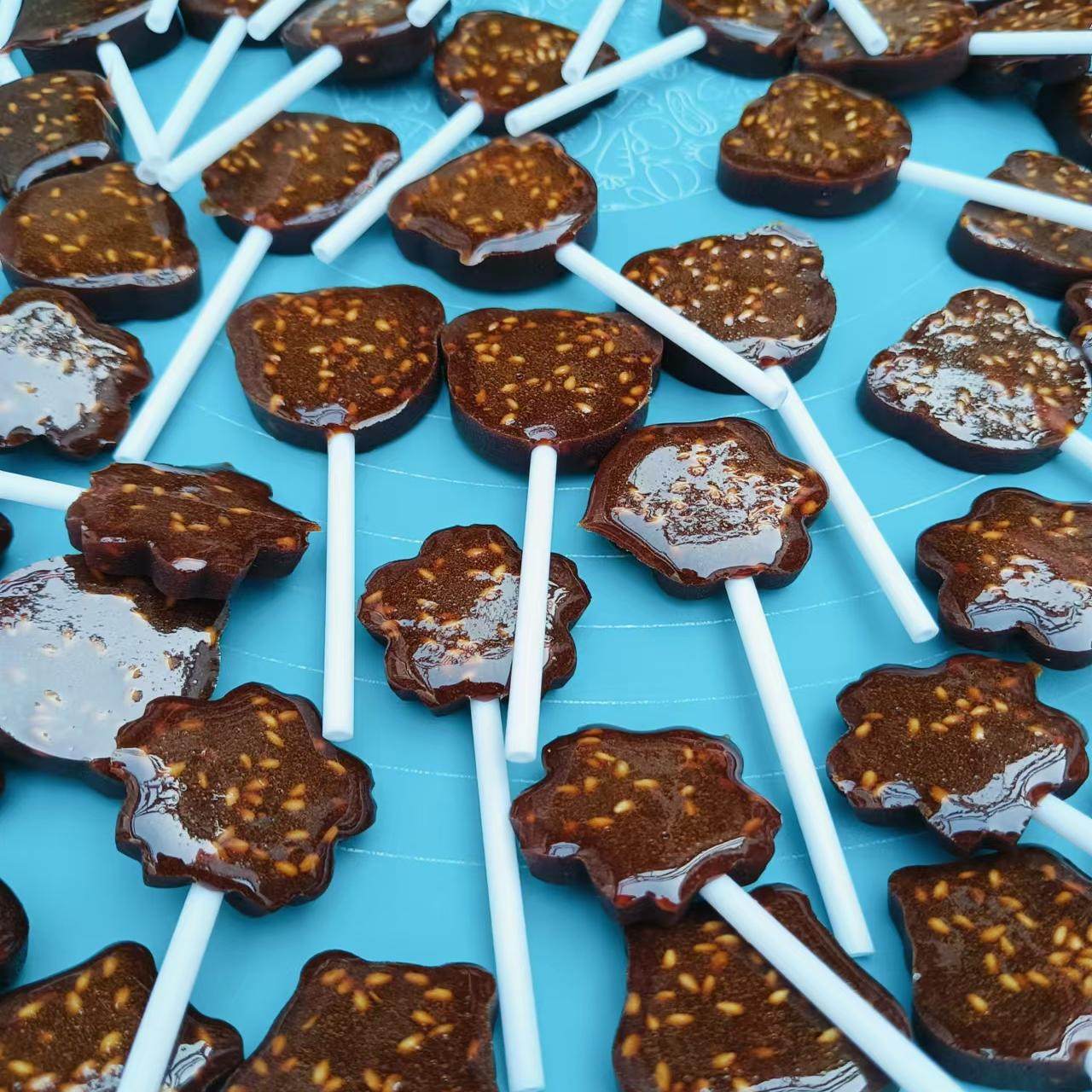 芝麻味梨膏棒棒糖儿童小零食分享休闲小零食20支0脂肪棒棒糖,淘宝优惠券,粉丝福利购,淘宝优惠卷