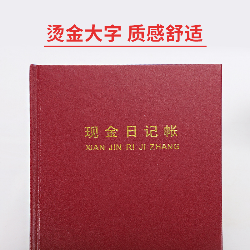 现金日记账本银行存款总分类日记账财务账本明细账会计小本手工活页账本办公200页总账账簿财务用品账本-图3