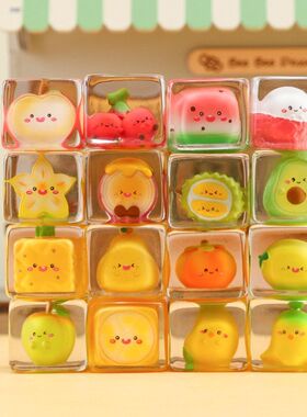 大萌树脂学生粒潮冰块礼品手办