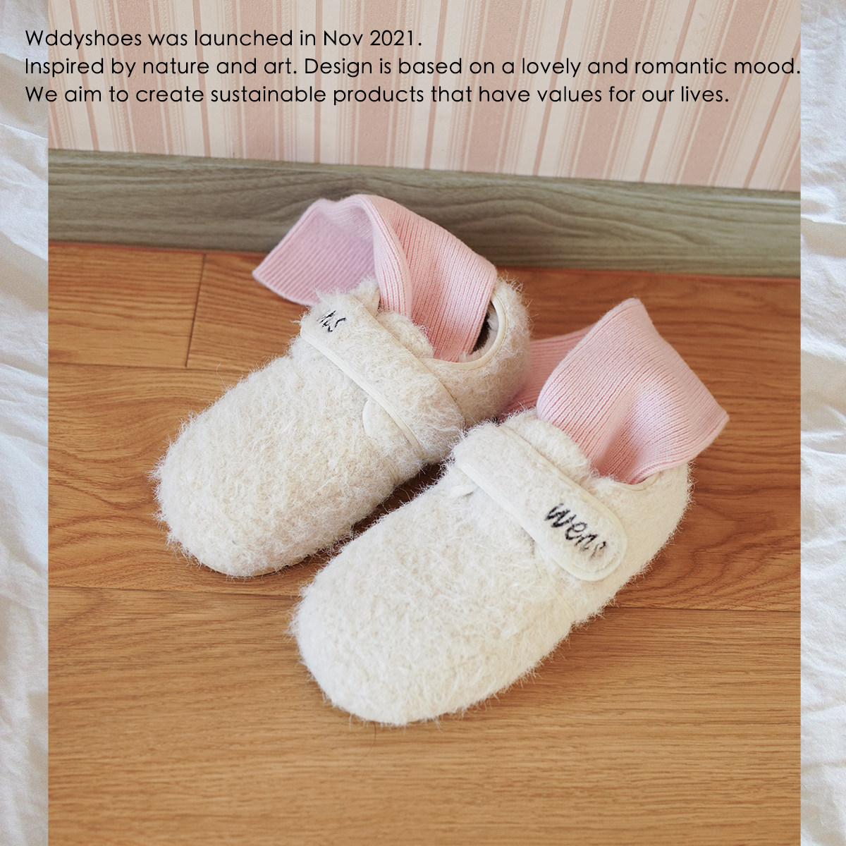 WDDYSHOES 2026新款毛毛鞋女冬季加绒保暖魔术贴玛丽珍勃肯鞋棉鞋,淘宝优惠券,粉丝福利购,淘宝优惠卷