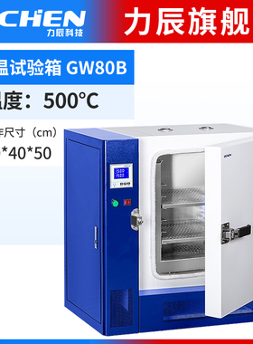 力辰电热鼓风干燥箱实验室烘箱工业小型恒温电热烤箱不锈钢试验箱