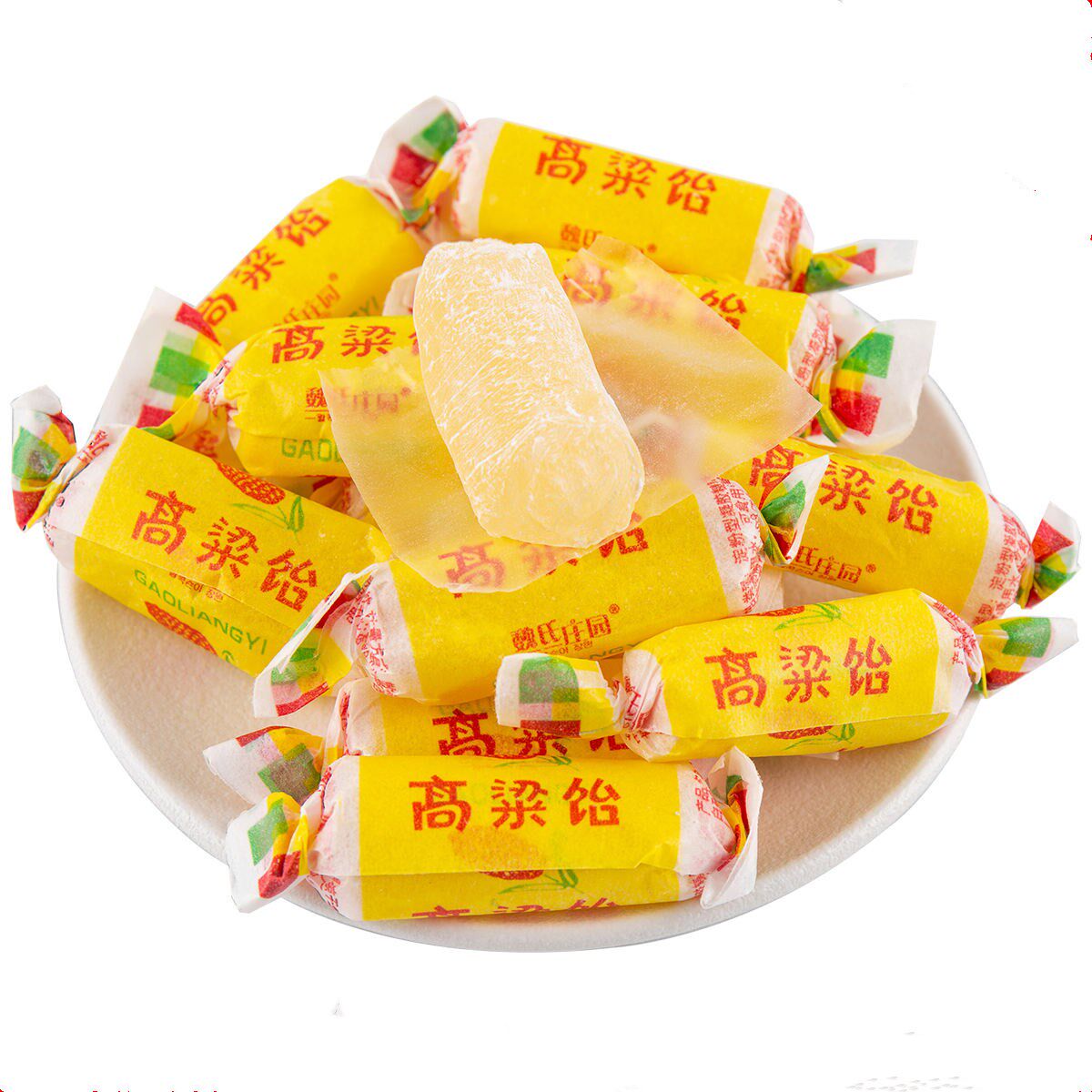 高粱饴软糖正品糖果山东特产怀旧高粱饴拉丝糖网红零食小包装混合 - 图3