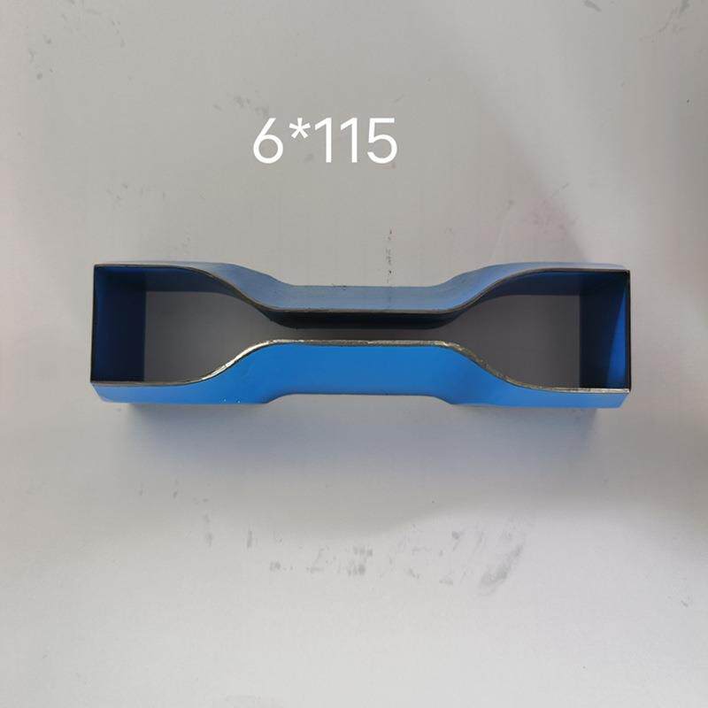 Manganese steel punching machine cutter 6*1154*75*5*75 dumbbell model blade machine right angle star and moon pants type