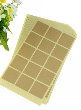 150pcs/10 sheets baking package paper tags labels sticker 35