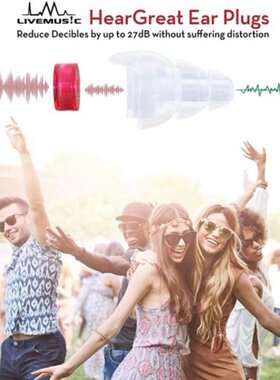 Noise Cancelling Hearing Protection Earplugs for Concerts Sl