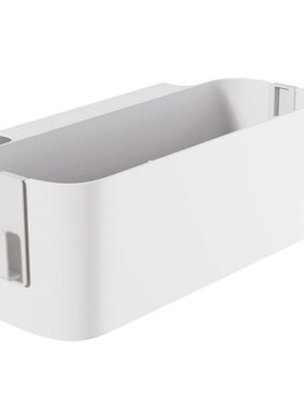 Bedside Plastic Storage Caddy with Removable Hook Hanging Ba