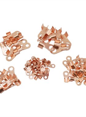 80Pcs/Box Terminal OT Series Open Lug Wire Copper Circular B