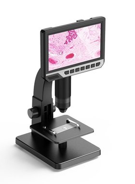 2000X Original 7 Inch HD Dual Lens Digital Microscope Inskam