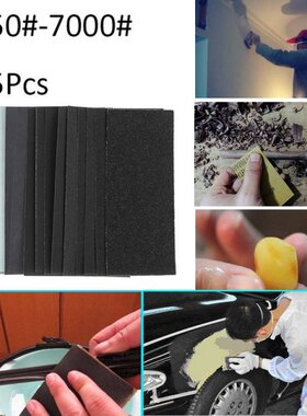 15PCS Wet Dry Sandpaper Sand Paper Polishing 150 To 7000 Gri