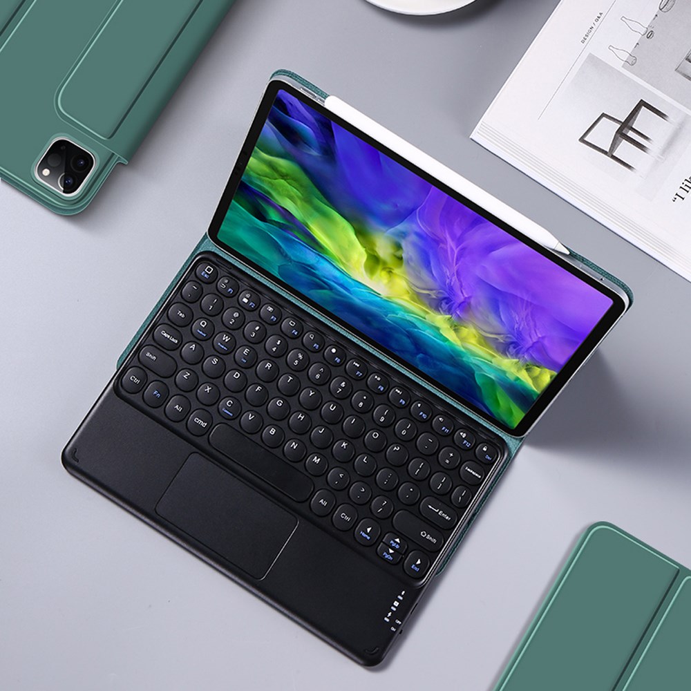 for 2020 iPad Pro 12.9 Magnetic keyboard Case Flip Smart Ca - 图1