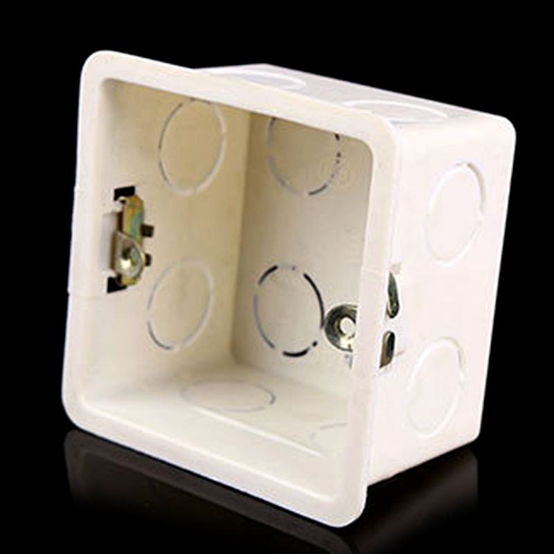 80x80 PVC Junction Box Wall Mount Cassette 适用于 Switch Soc - 图1