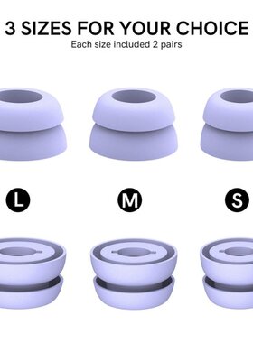 Silicone Sleeve Earbuds Ear Buds Tips Compatible with Galaxy