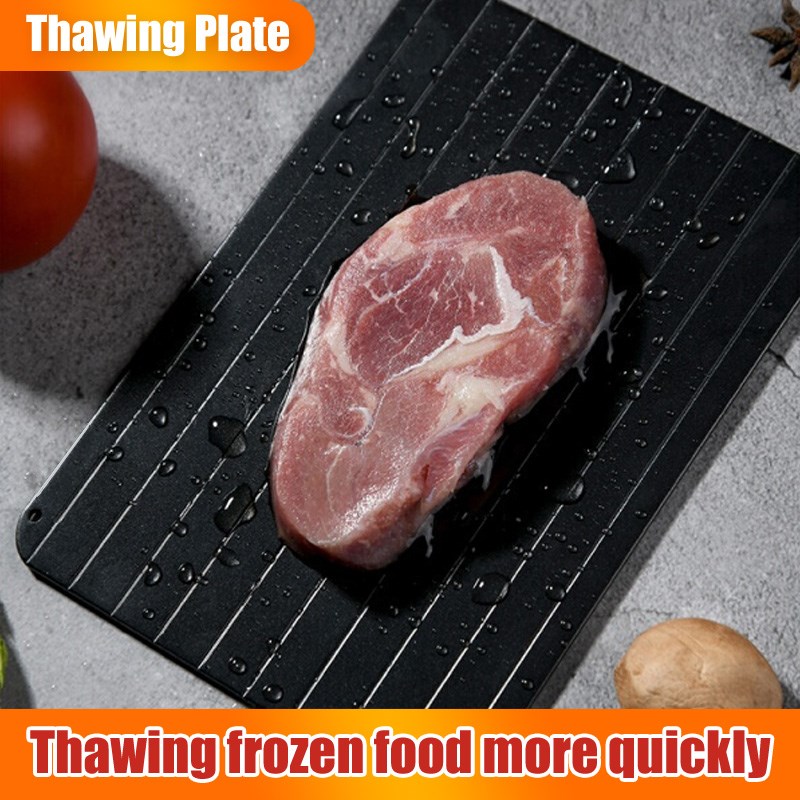 Frozen Food Thawing Fast Defrosting Tray Thaw Meat Fruit Qui - 图3