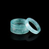 Cuiyingfu S925 silver inlaid with natural grade A jadeite ring