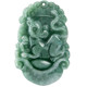 Cuiyingfu natural A-grade jadeite twelve zodiac signs rat, ox, tiger, rabbit, dragon, snake, horse, sheep, monkey, chicken, dog, pig jade pendant SX10