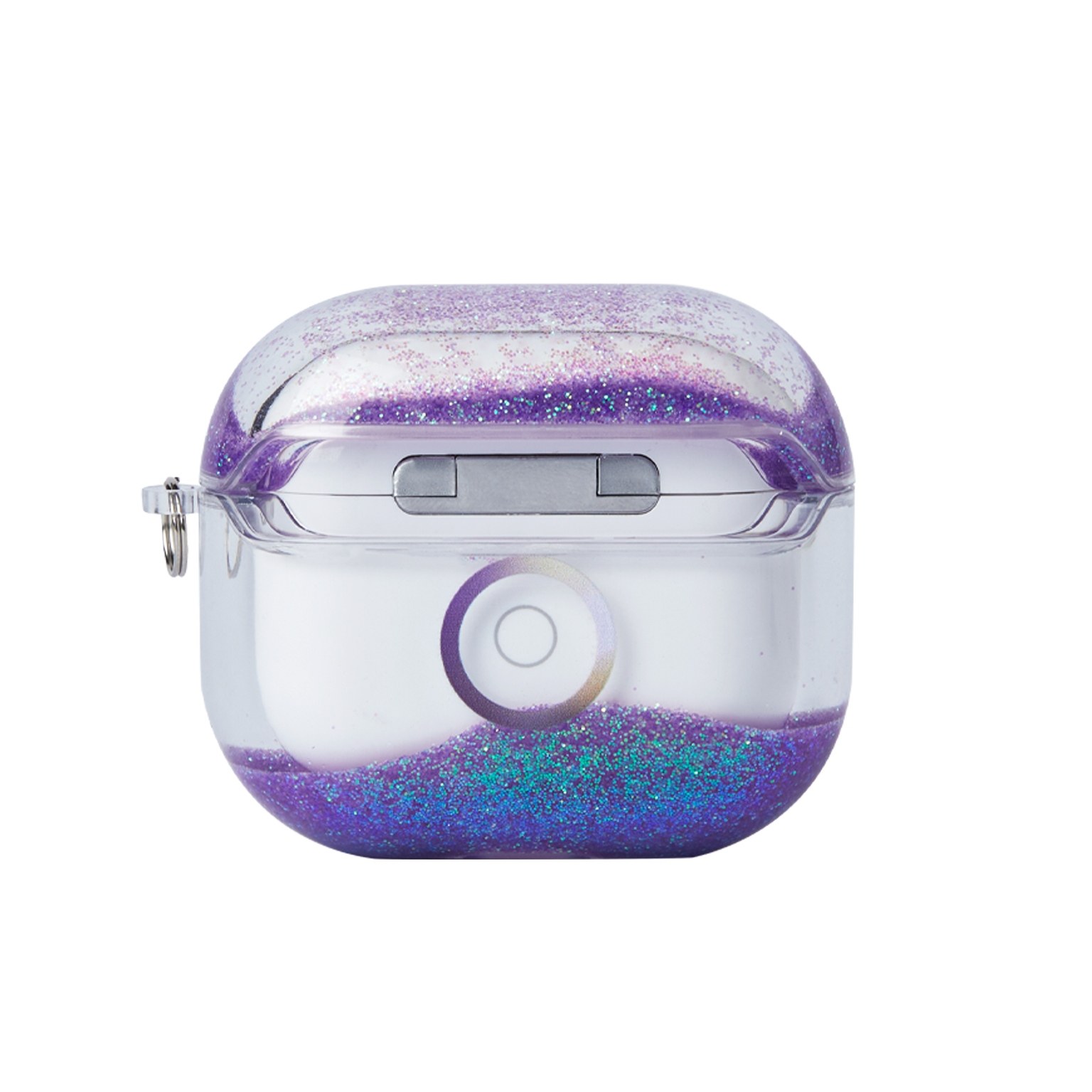 bejeweled流沙耳机壳 紫色高质感耳机套 适用Airpods Pro耳机壳 小众设计潮酷耳机套 不撞款流沙保护套,淘宝优惠券,粉丝福利购,淘宝优惠卷