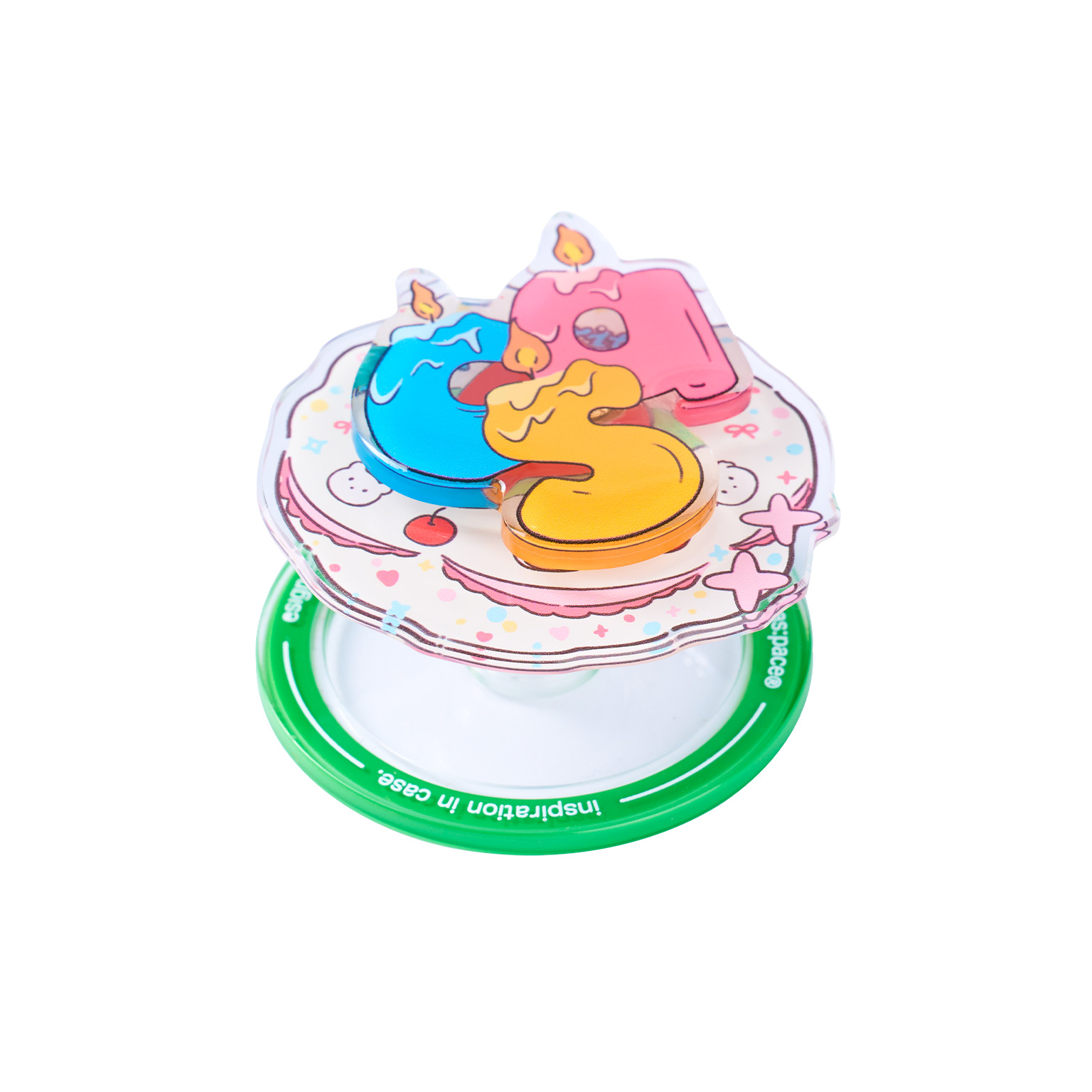 壳空间cas:pace 5th蛋糕店磁吸气囊手机支架伸缩懒人神器适用苹果 - 图3