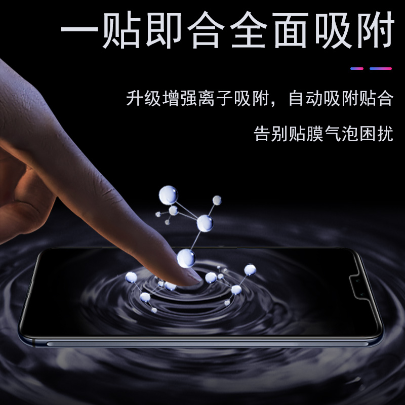 LGG8ThinQ钢化膜全屏LG手机G8满版曲面热弯igg保护lgg8+thinq防爆屏幕刚化模8g玻璃贴ig八高清贴膜黑边屏保莫 - 图2