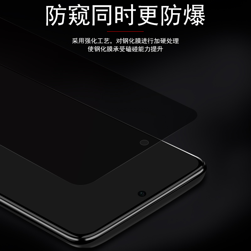 红米note12pro极速版n0te12por防窥redmi小米note12钢化膜red米mote竞速板redminote玻璃not12ro手机n12p的nt-图2