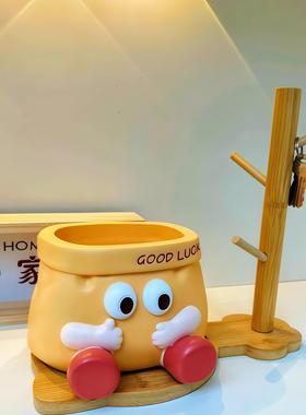 入户玄关创意卡通装饰摆件