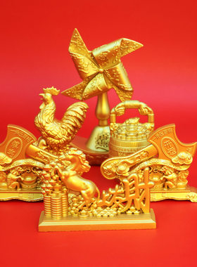 摇钱树摆件招财发财树金钱树客厅吧台乔迁新居装饰工艺礼品摆饰开