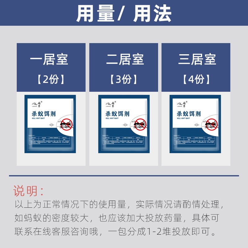 除灭蚂蚁药粉家用室内厨房全窝端灭蚁神器驱杀黑红蚂蚁饵剂非无毒 - 图2