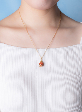 PalnartPoc章鱼装猫咪项链