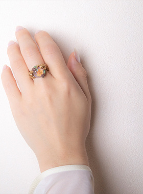 palnartpoc女黄铜手作戒指