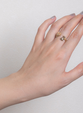 Palnartpoc女合金生动指环手作