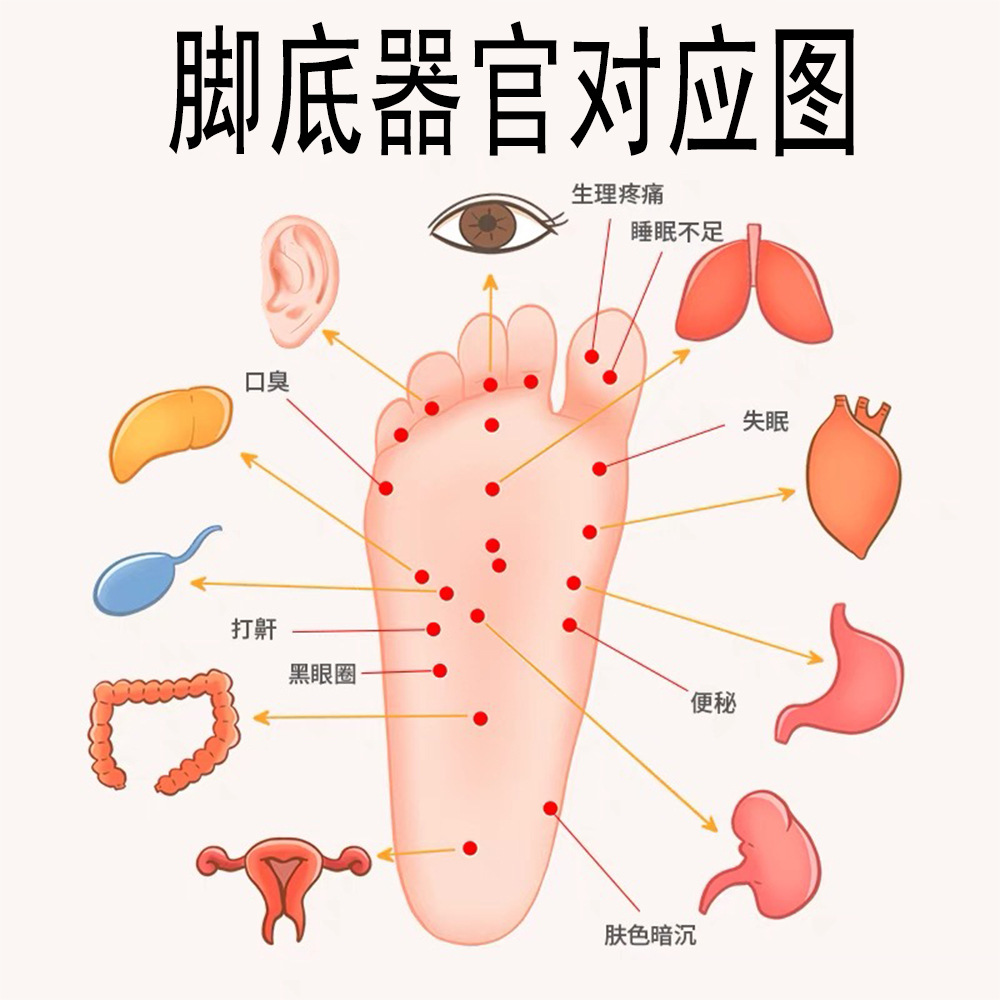 脚底按摩器足底家用刺激揉捏足部滚轮式脚步穴位脚心指压按脚神器 - 图1