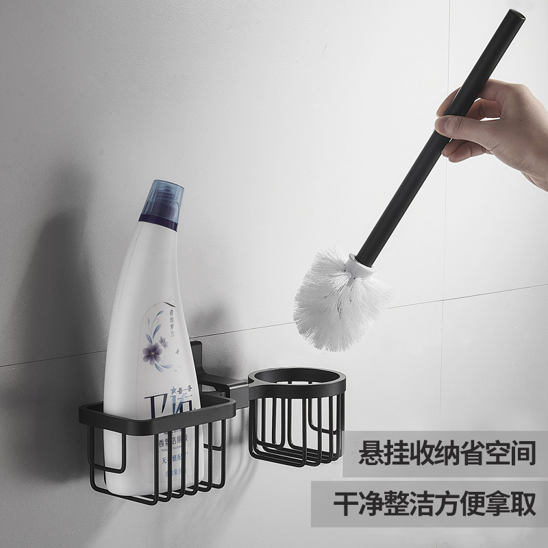 No blind spots, no punching, space aluminum rust-proof and moisture-proof toilet