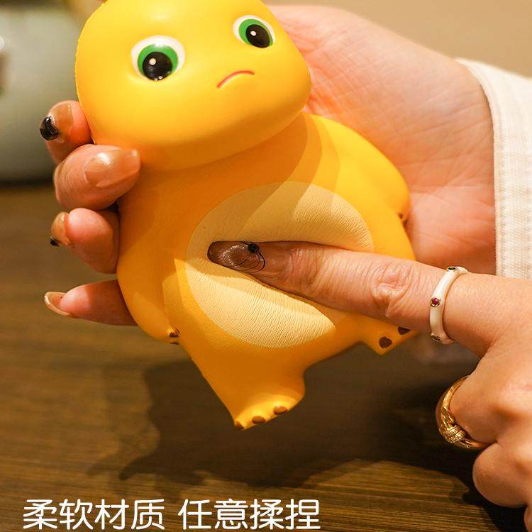 正版小奶龙捏捏乐减压玩具儿童发泄解压神器男孩女孩玩偶摆件公仔,淘宝优惠券,粉丝福利购,淘宝优惠卷