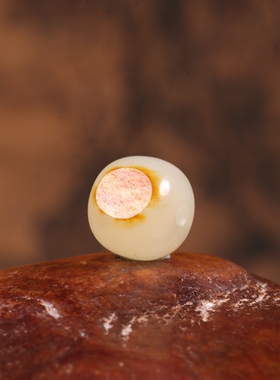 10mm新疆和田玉籽料珠圆珠手饰