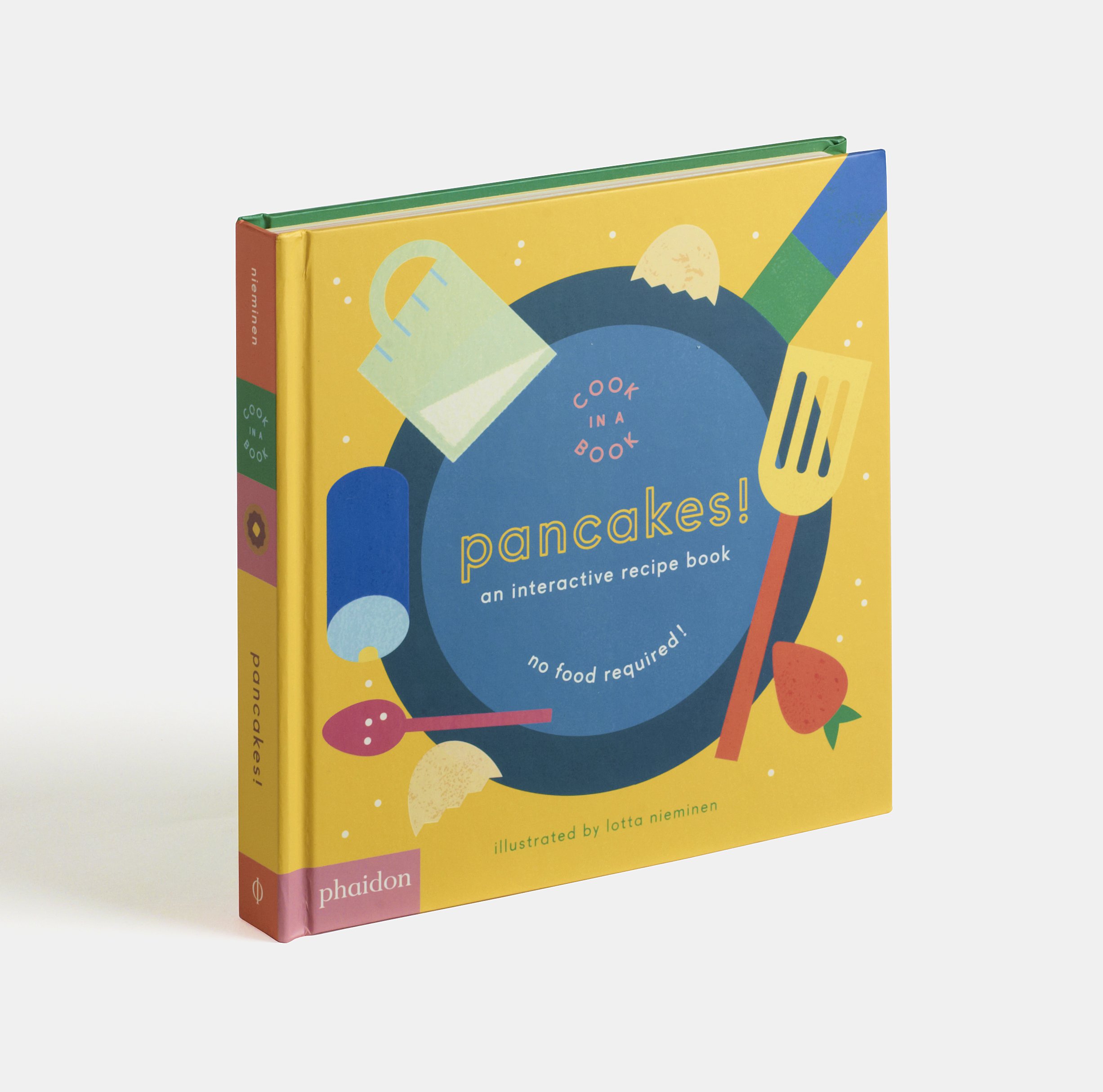 【预售】煎饼！ 【Cook In A Book】Pancakes!: An Interactive Recipe Book 英文原版图书外版进口书籍 - 图0