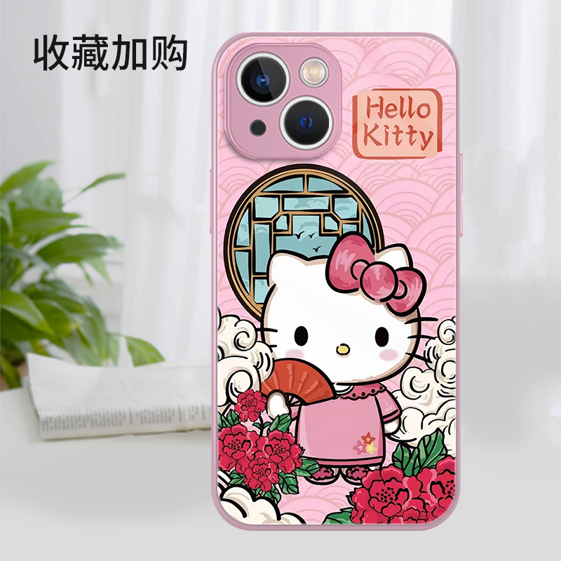 HelloKitty手机壳华为mate60Pro哈喽Kitty可爱nova12国风11古风hello凯特kt猫10粉色p60p50适用40荣耀100女90 - 图3