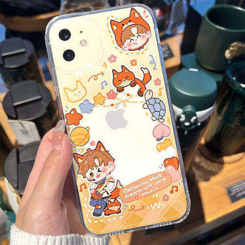 时代少年团手机壳苹果15iPhone14周边13promax宋亚轩12丁程鑫11贺峻霖8p刘耀文x马嘉祺16适用应援i可以放小卡 - 图2