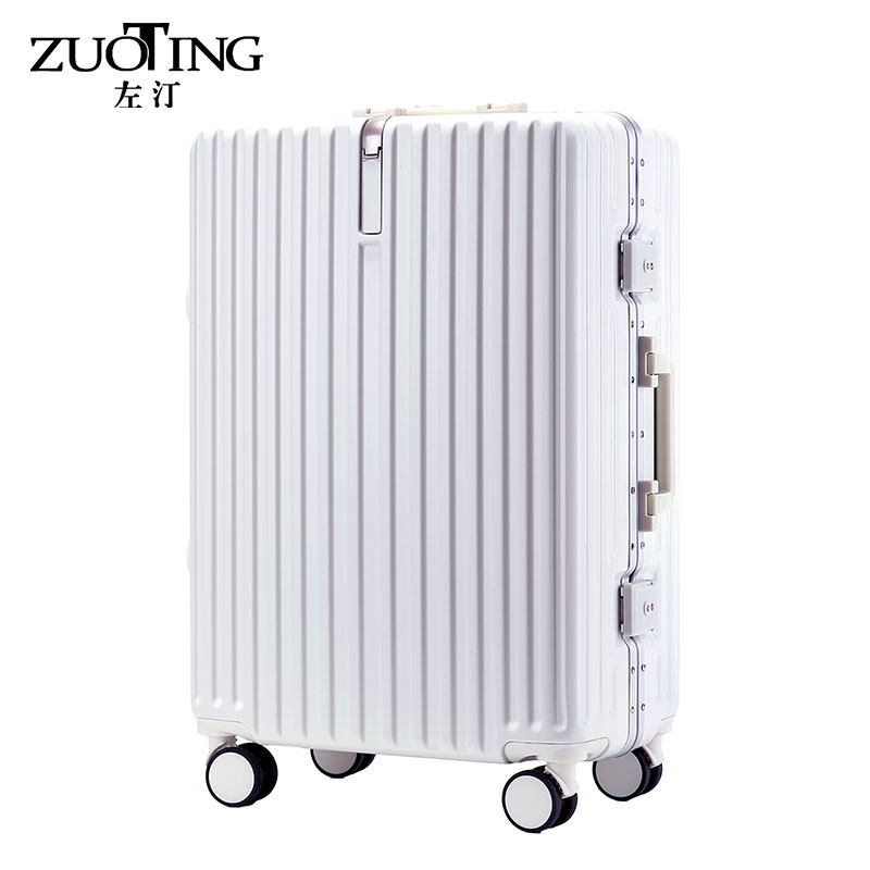 左汀铝框款女高颜值20寸男22拉杆箱 左汀箱包旅行箱