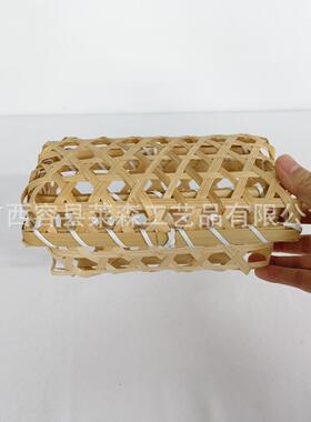 小长方形竹篮礼盒广式流心奶黄