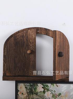 新款实木双开关贴墙贴开关保护套