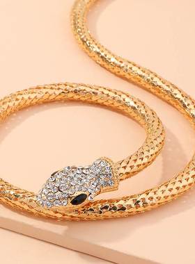 Cross-border fashion necklace Serpentine bracelet蛇形手链