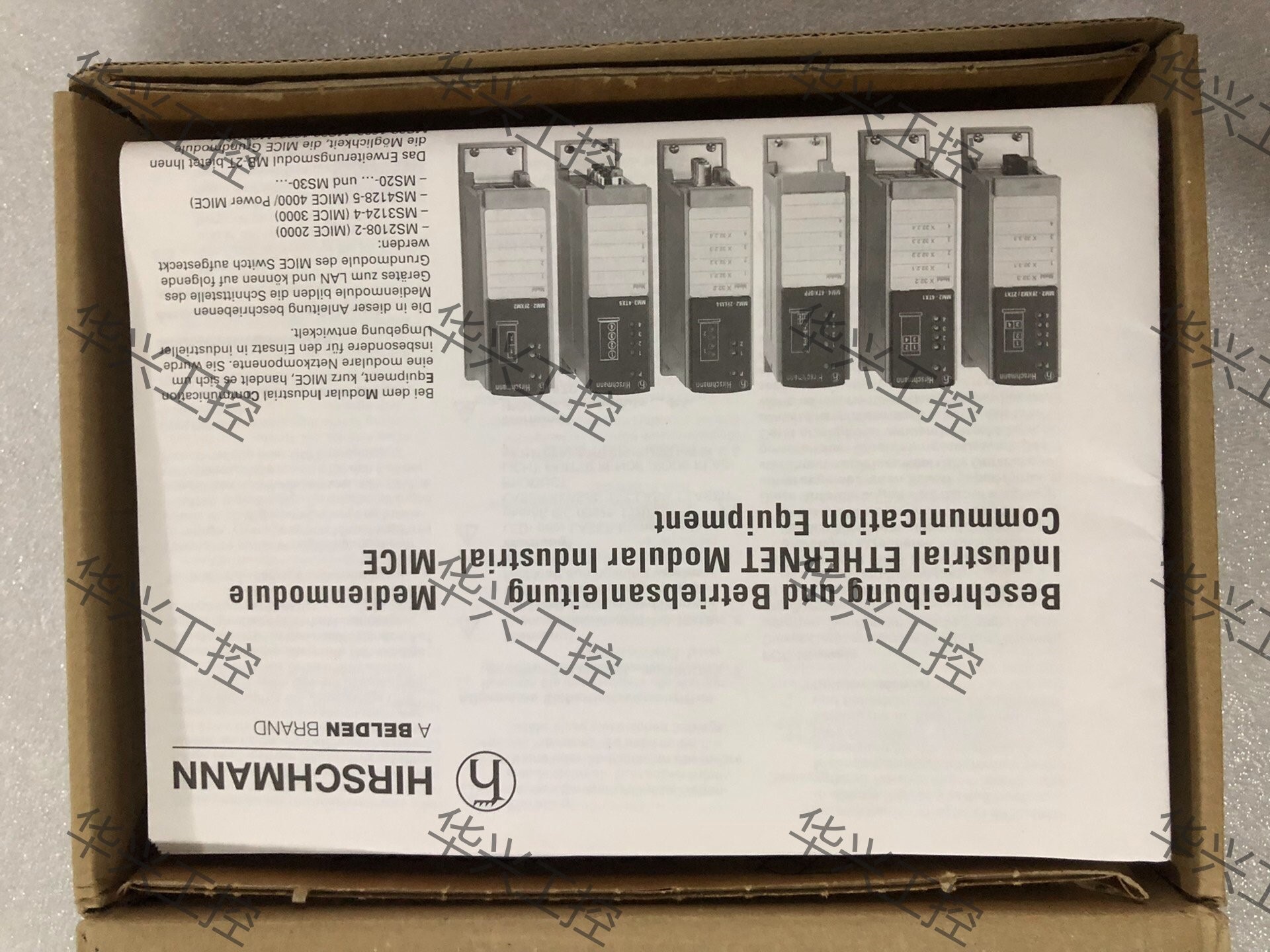 全新原装德国赫斯曼 MM3-1FXS2/3TX1 - 图1